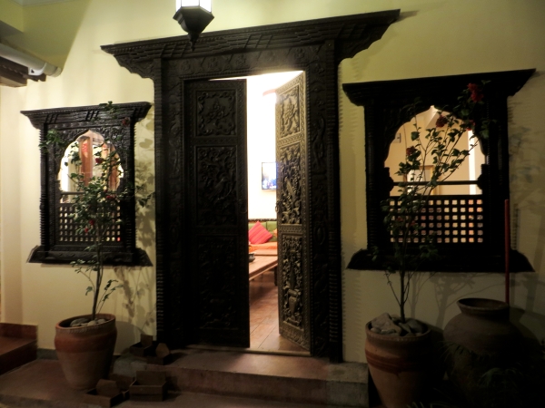 antic door of micasa Hotel